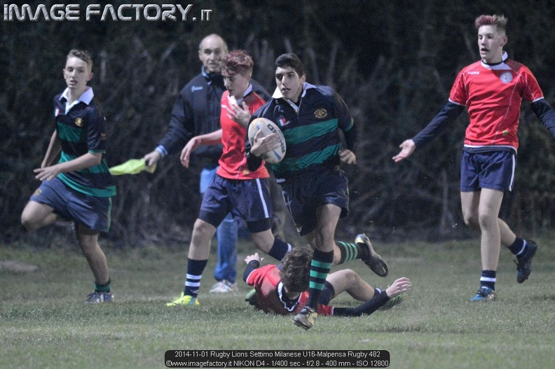2014-11-01 Rugby Lions Settimo Milanese U16-Malpensa Rugby 482.jpg